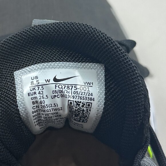 Nike Free Golf Next Nature Mens Wide Width Black Golf Shoes Spikeless FQ7875-001 - Picture 9 of 12